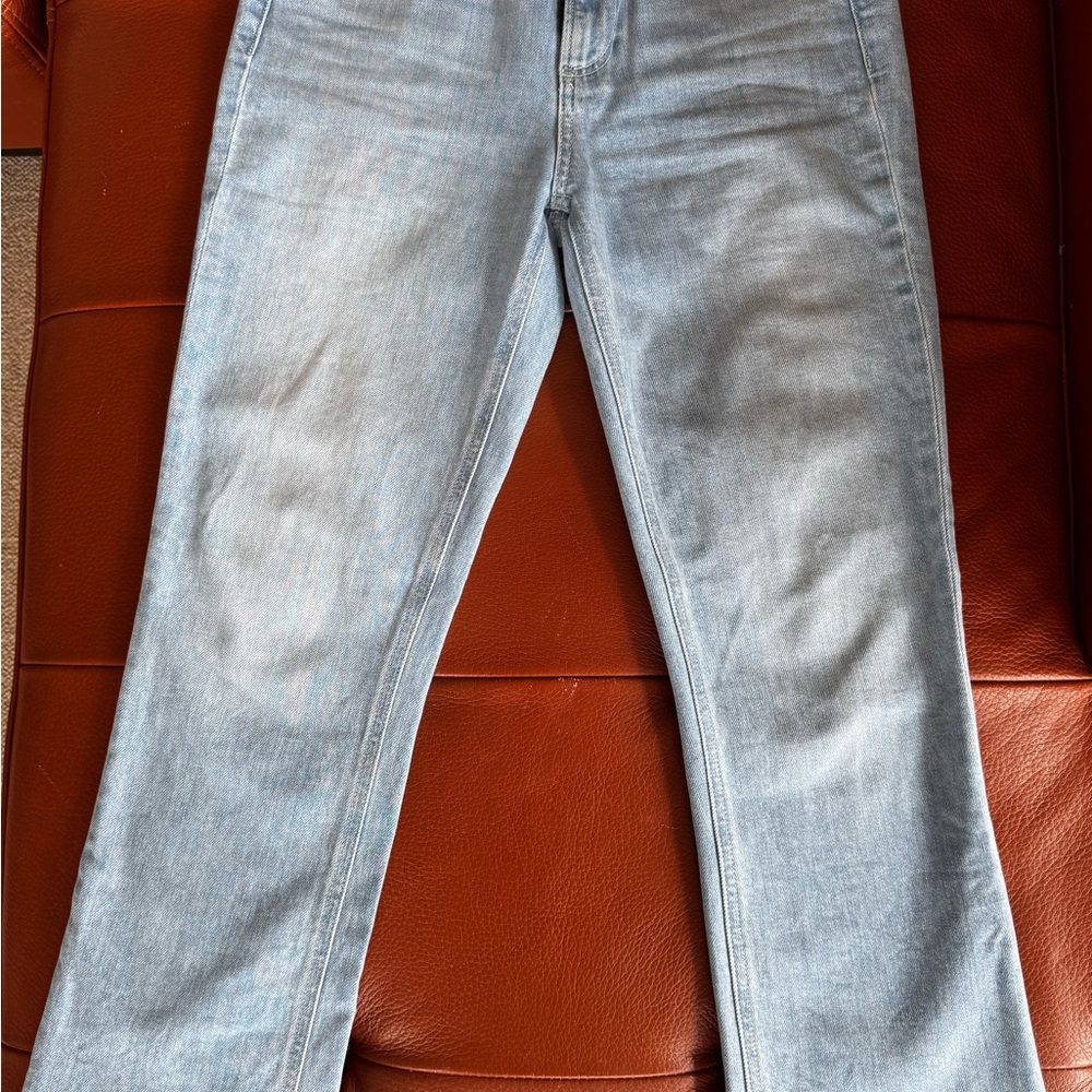 Paige jeans in Folklore wash Colette Crop